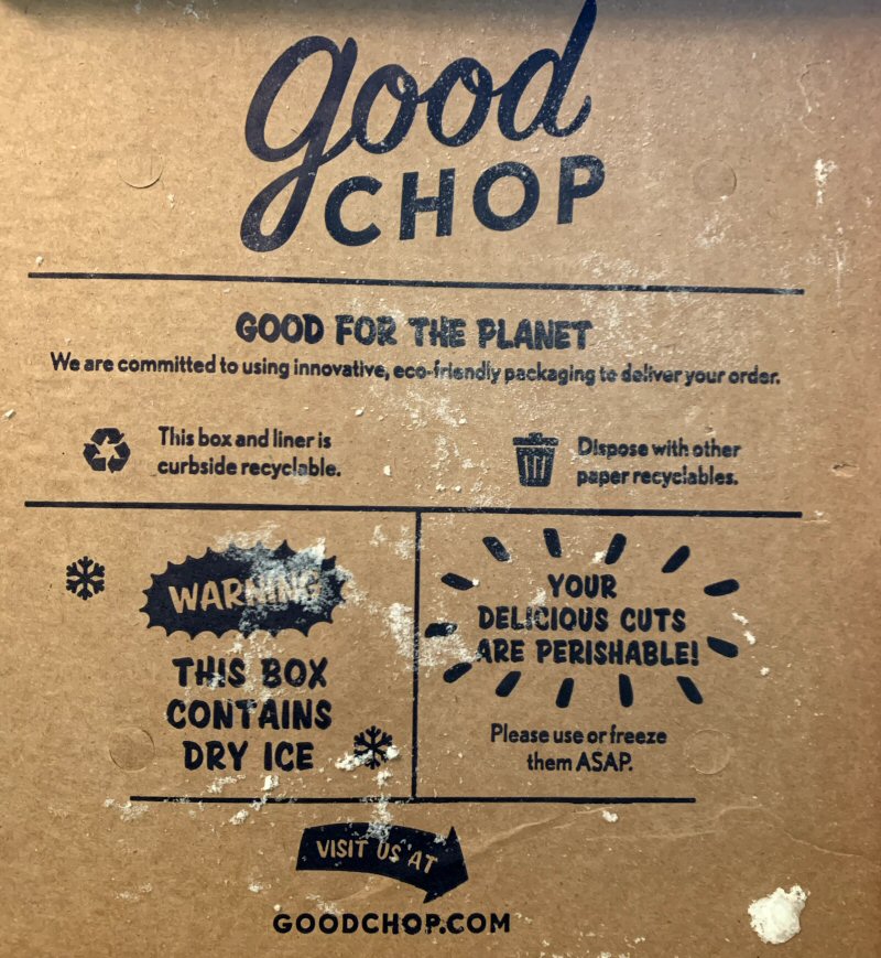 good chop packaging