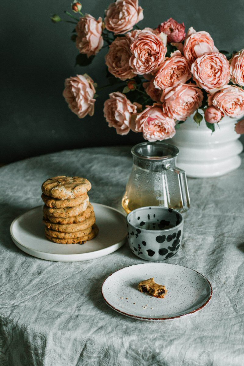 flowers, cookies,