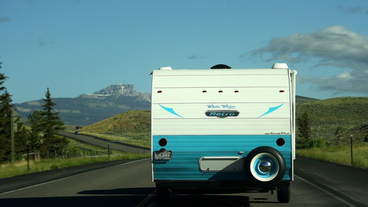 drive slow and carefully with your camper