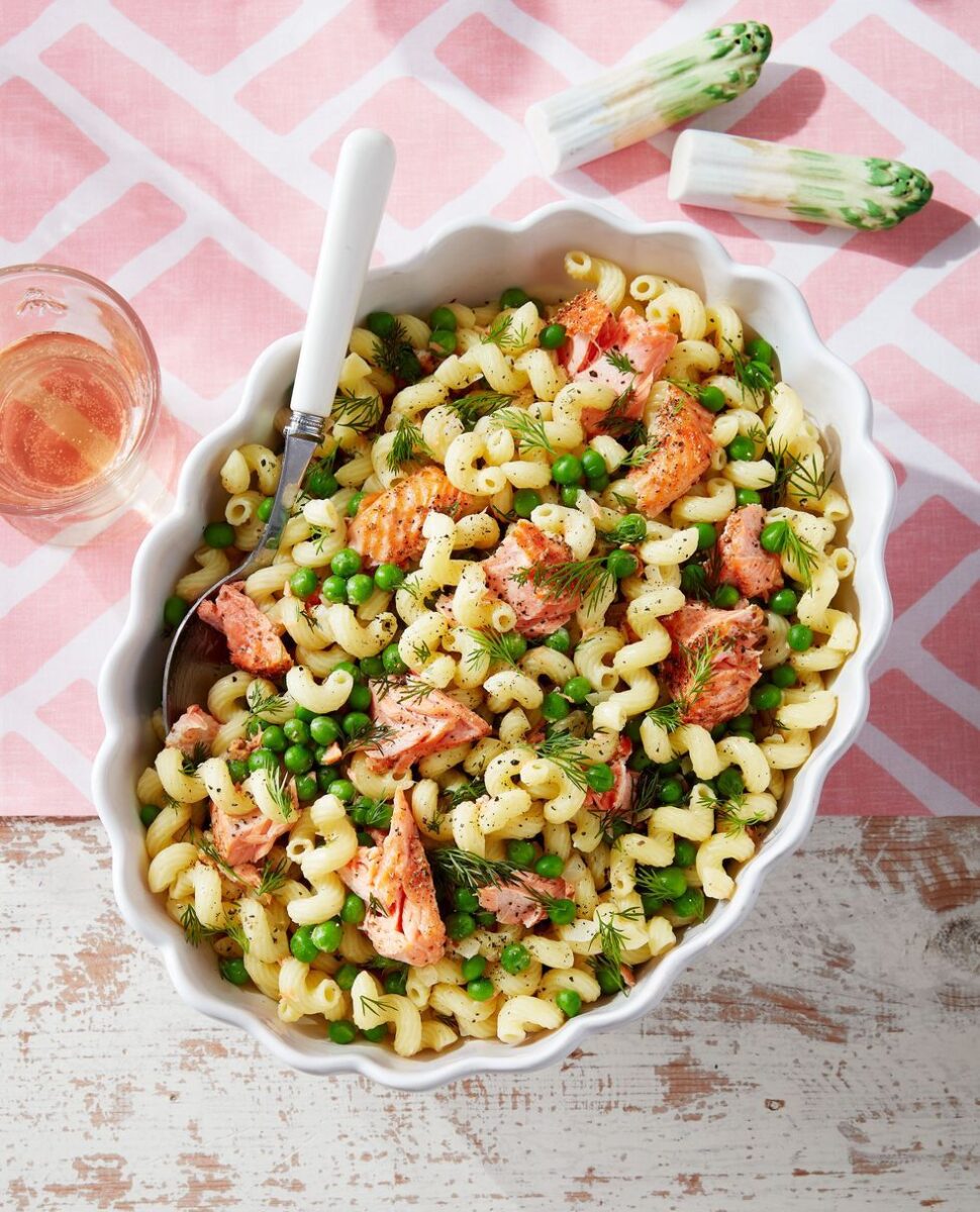 salmon pasta salad