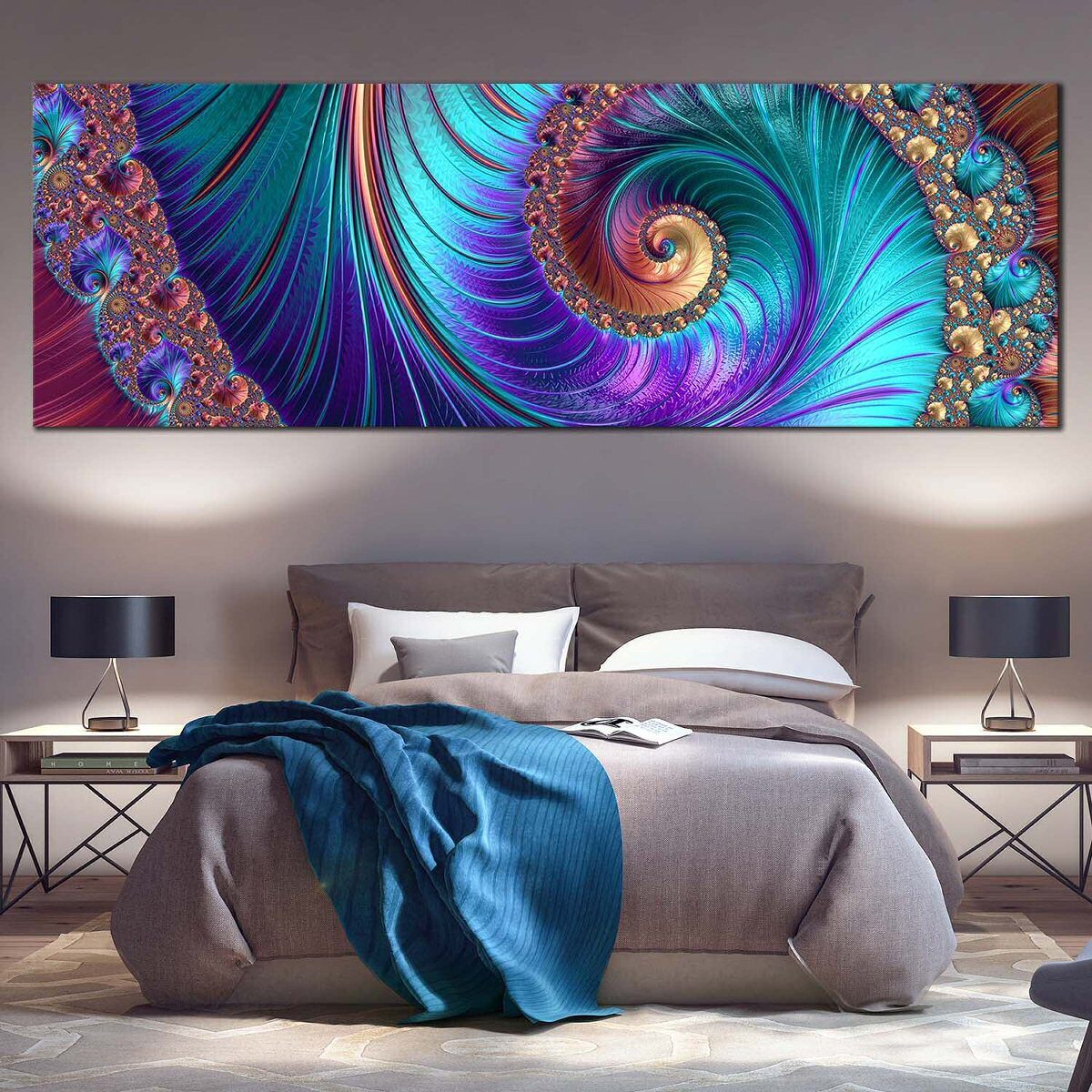 Abstract unique wall art