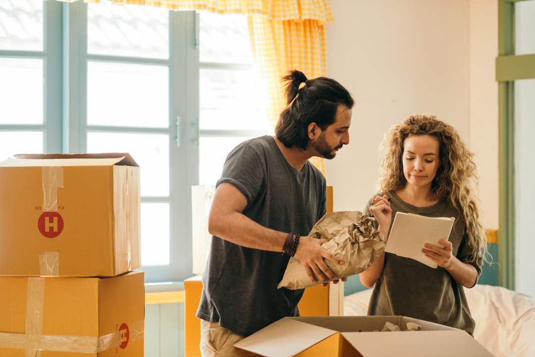 plan how you will be moving into your new home