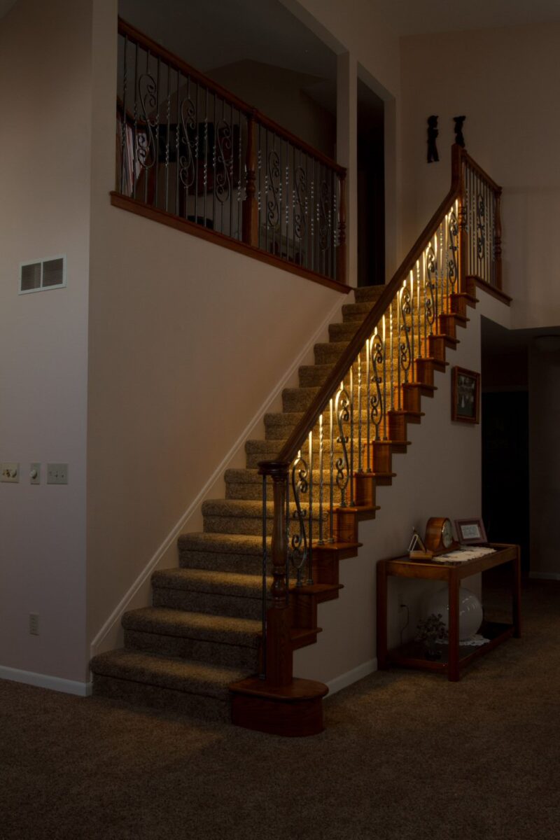 handrail lighting