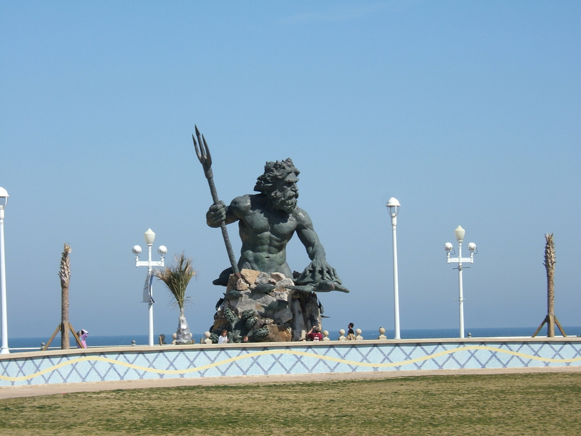 King Neptune Statue at Virginia Beach, VA