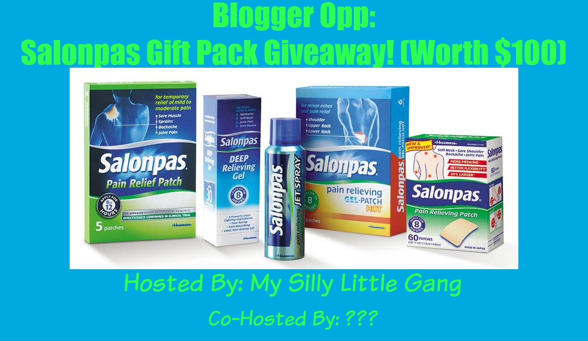 Blogger Opp: Salonpas Gift Pack Event Starts Soon